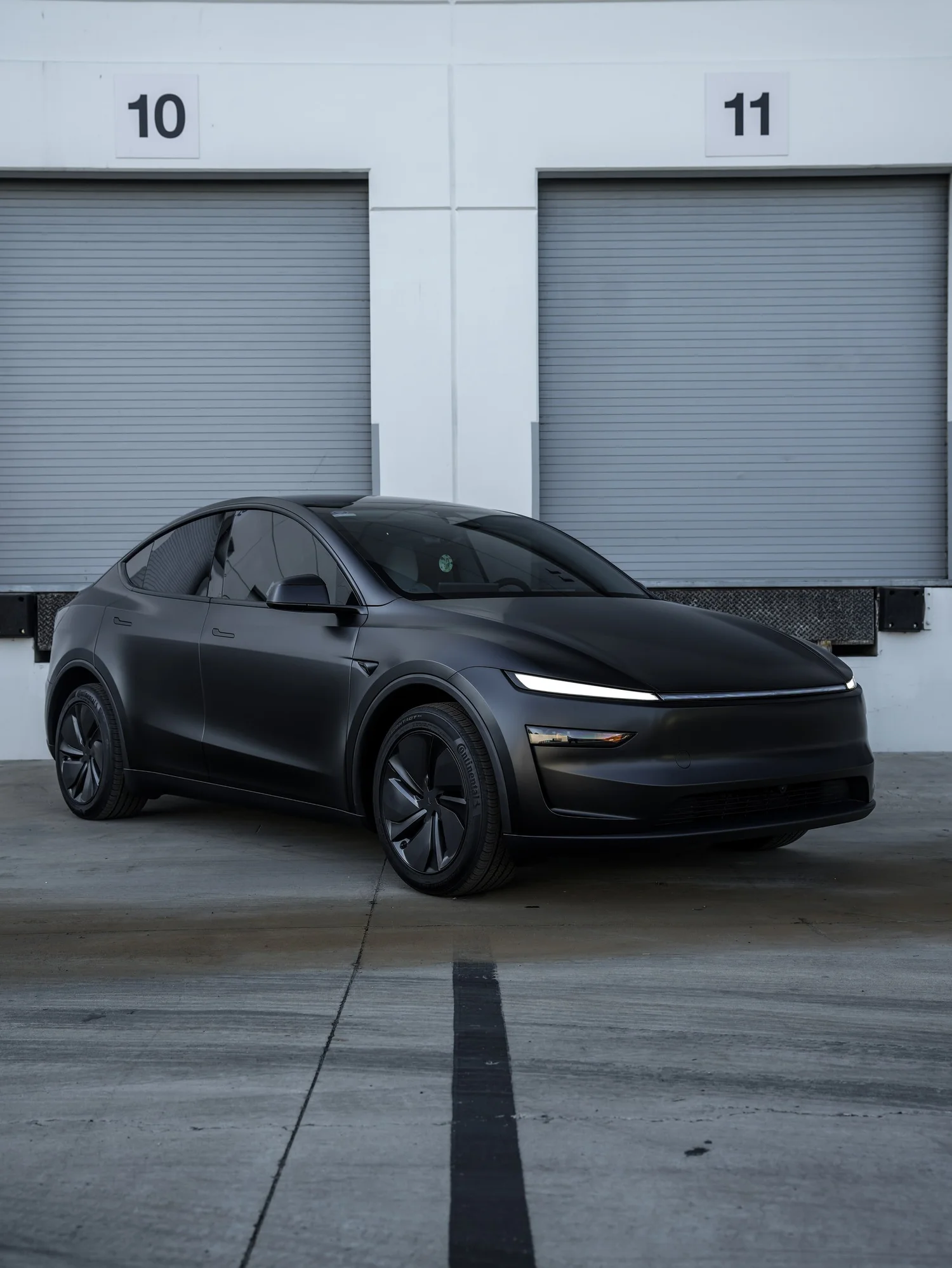 Completed Tesla Model Y 3M Satin Black project in Irvine