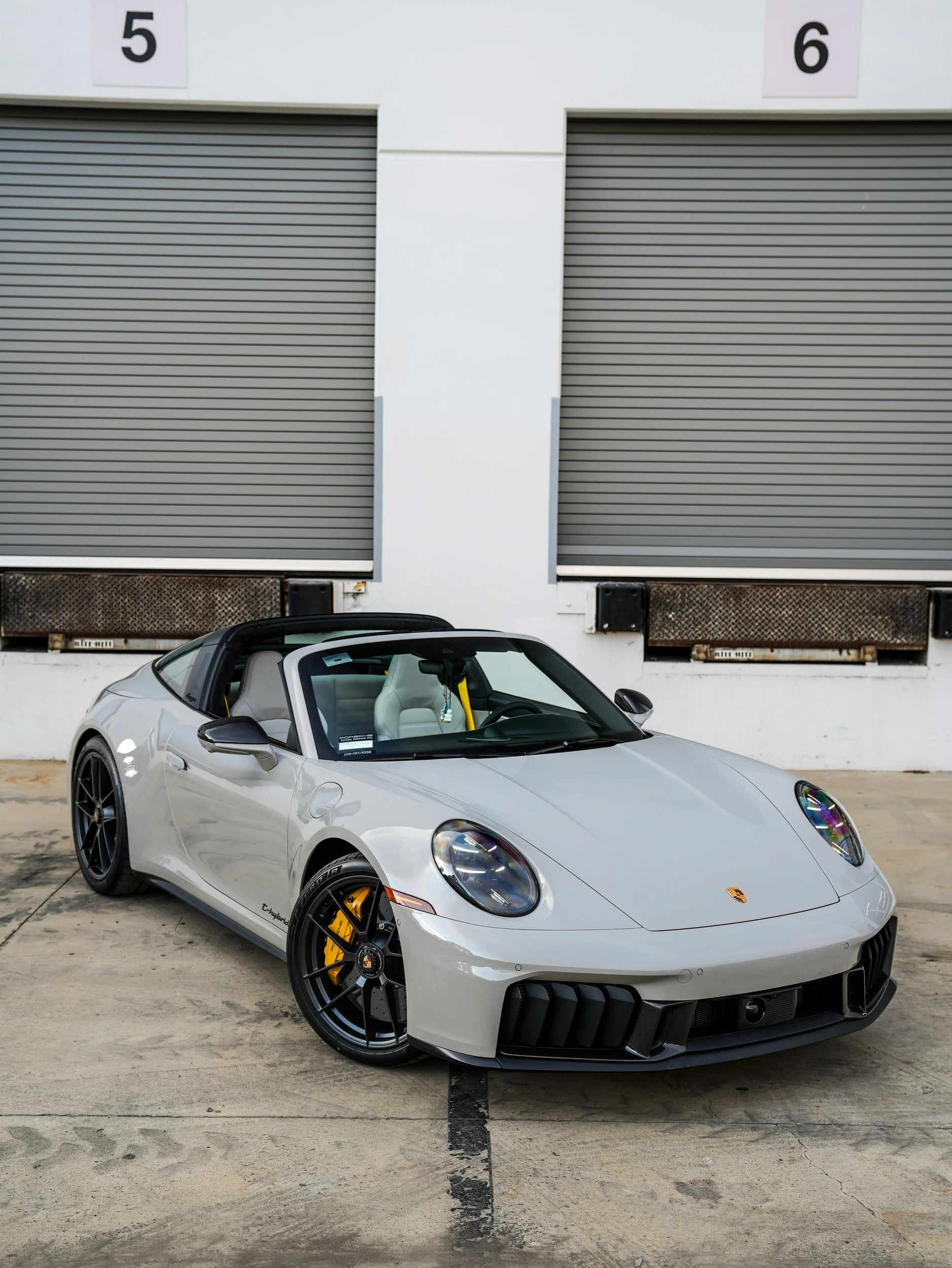 Porsche 911 Targa GTS PPF after paint protection film in Irvine