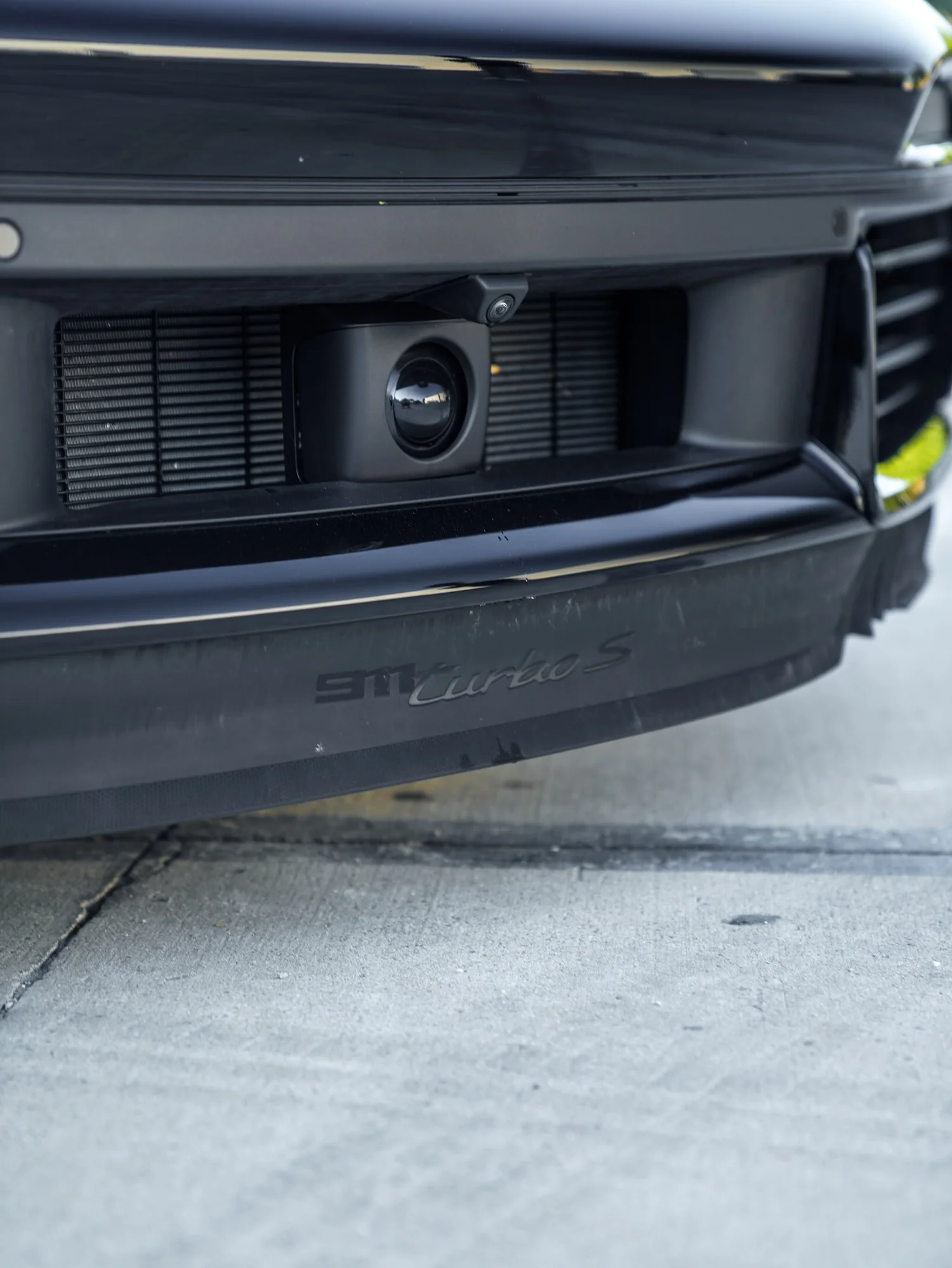 Porsche 911 Turbo S after Paint Protection Film (PPF), Window Tint and Ceramic Coating, rear diffuser and exhaust detail