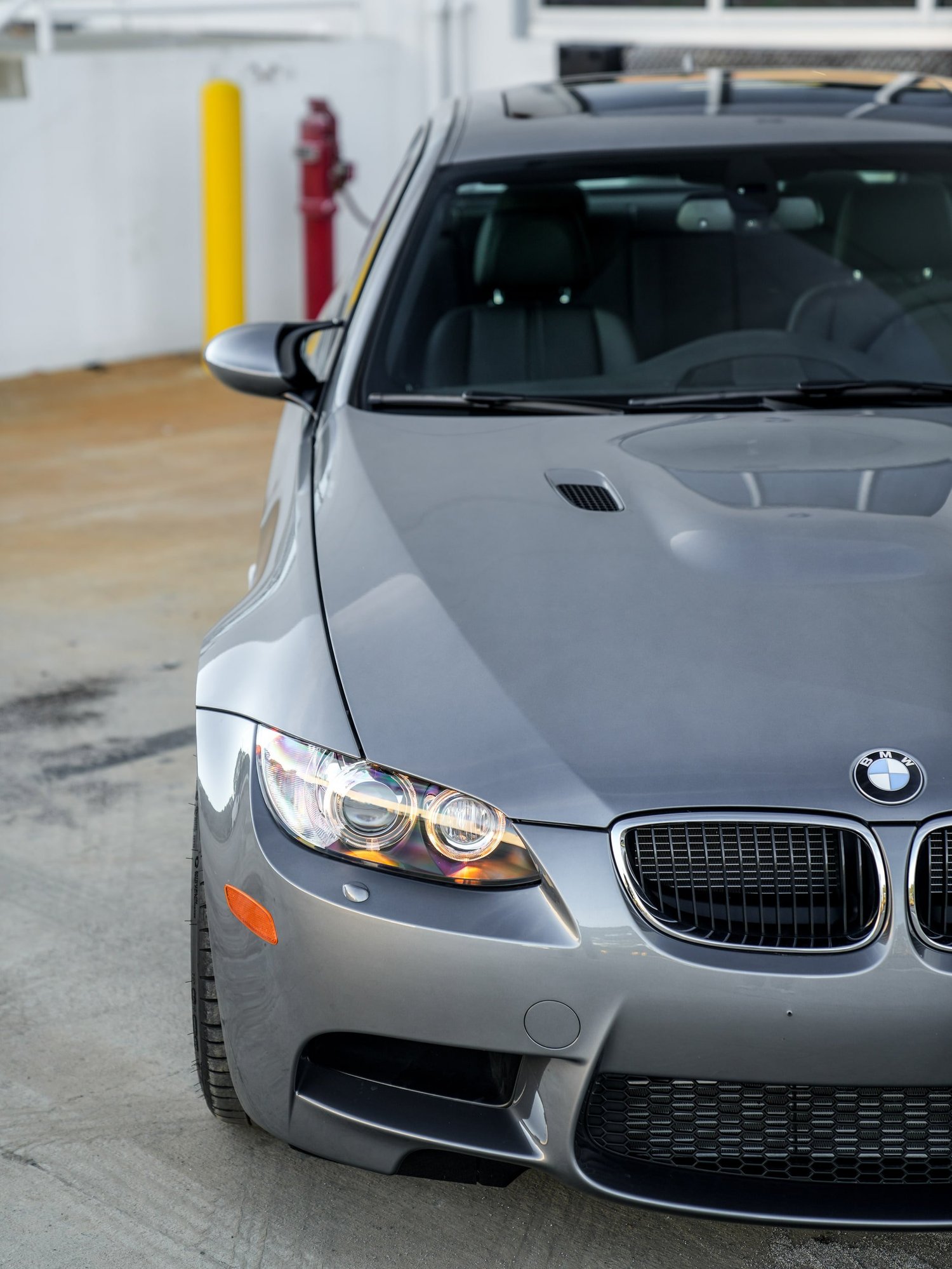 BMW E92 M3 PPF after Paint Protection Film (PPF), front-corner view