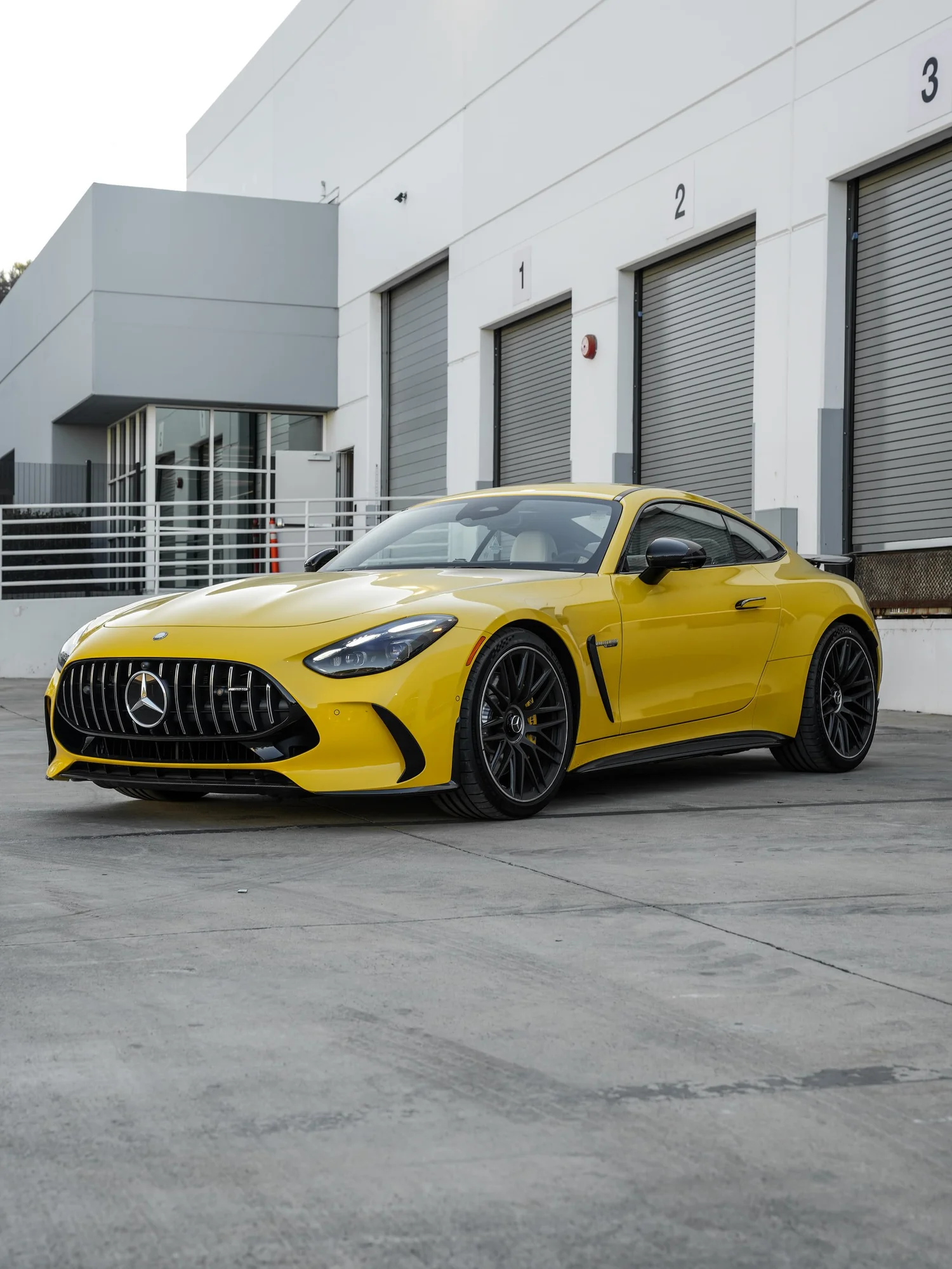 Mercedes-AMG GT 63 after Ceramic Coating, front-left three-quarter view
