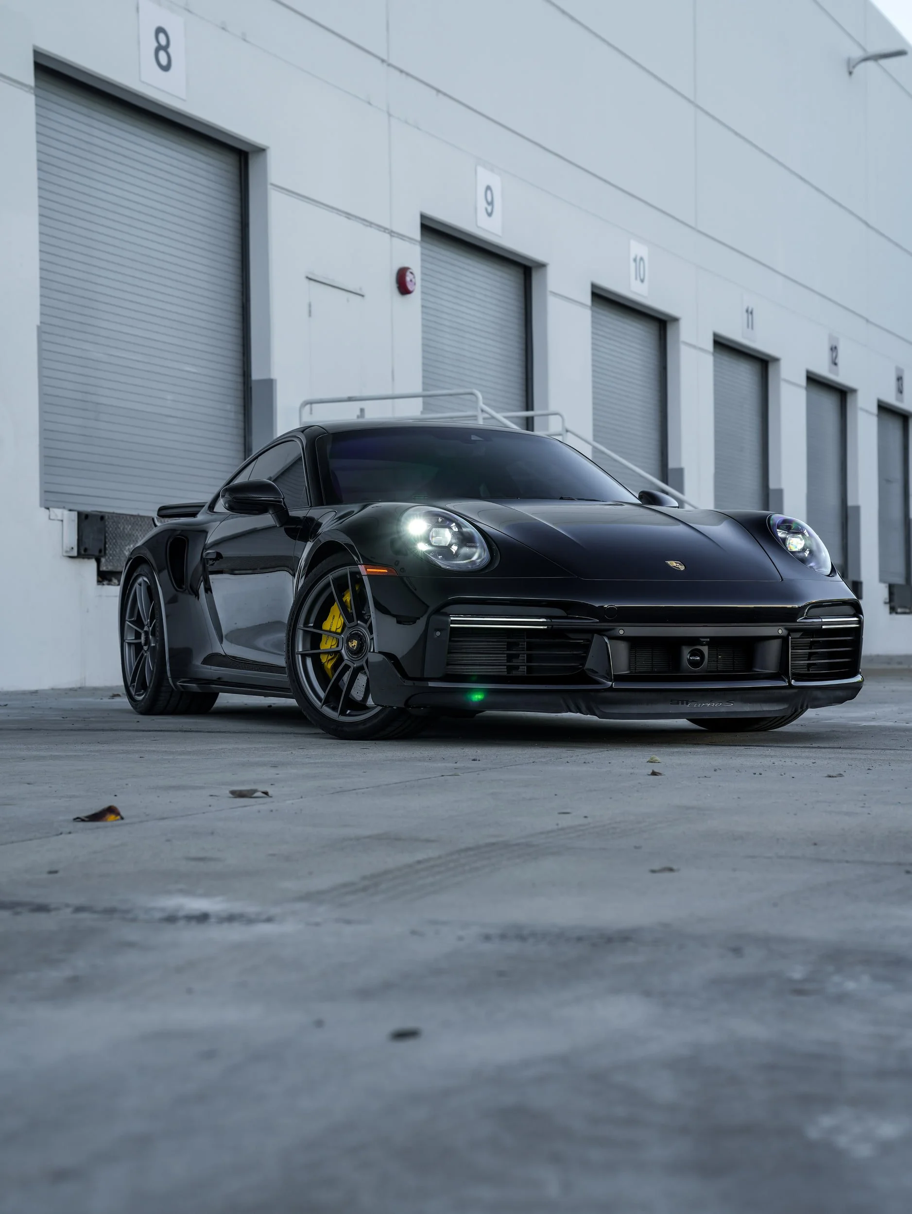 Porsche 911 Turbo S after paint protection film, window tint and ceramic coating in Irvine