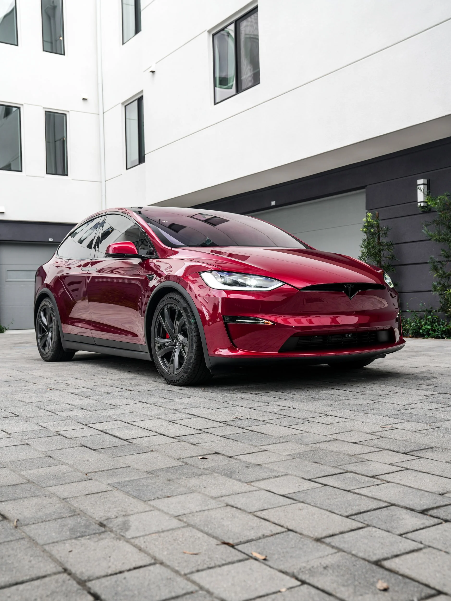 Tesla Model X PPF & XR Plus Window Tint — Paint Protection Film · Window Tint
