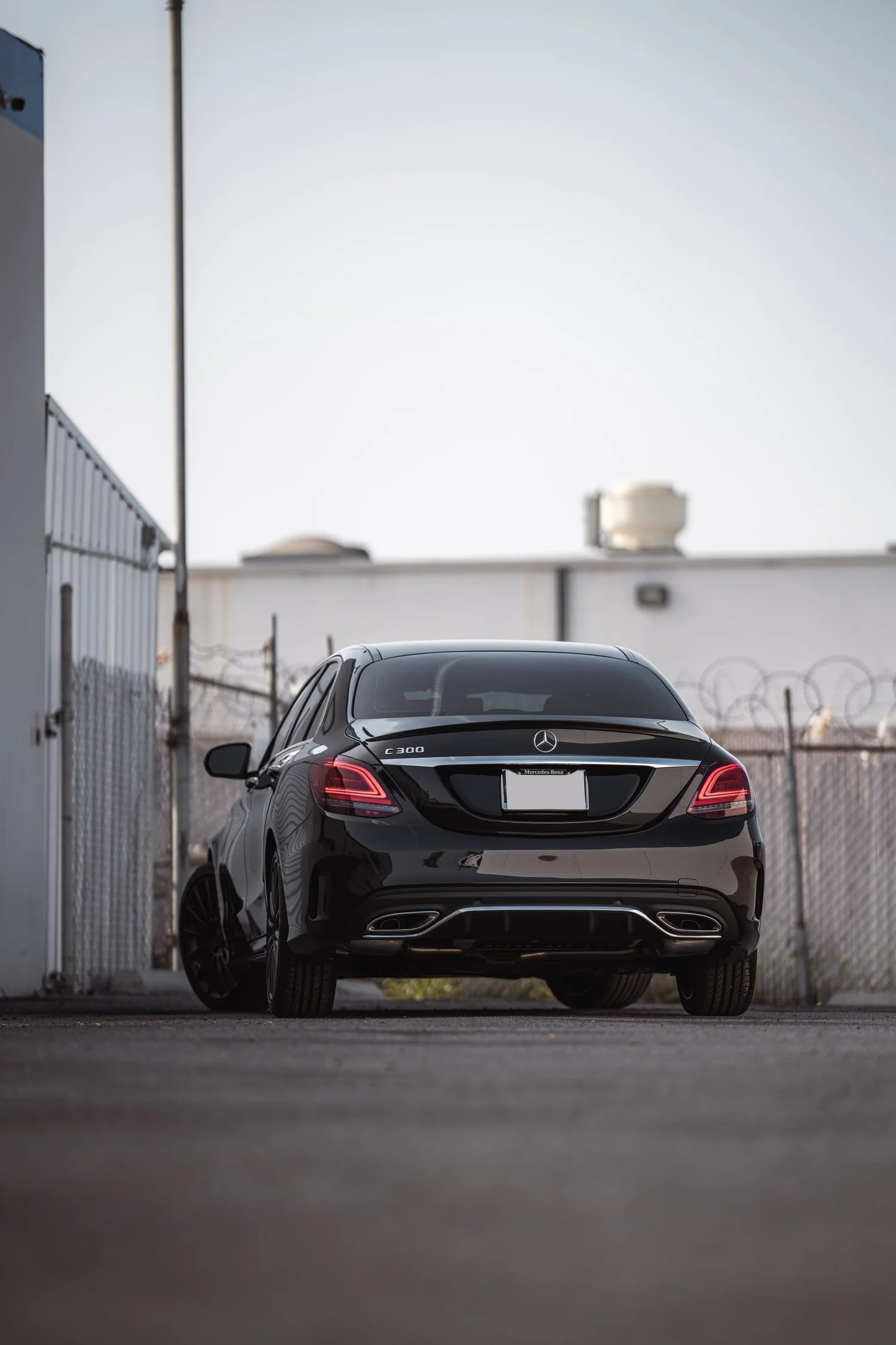 Completed Mercedes-Benz C 300 project in Irvine