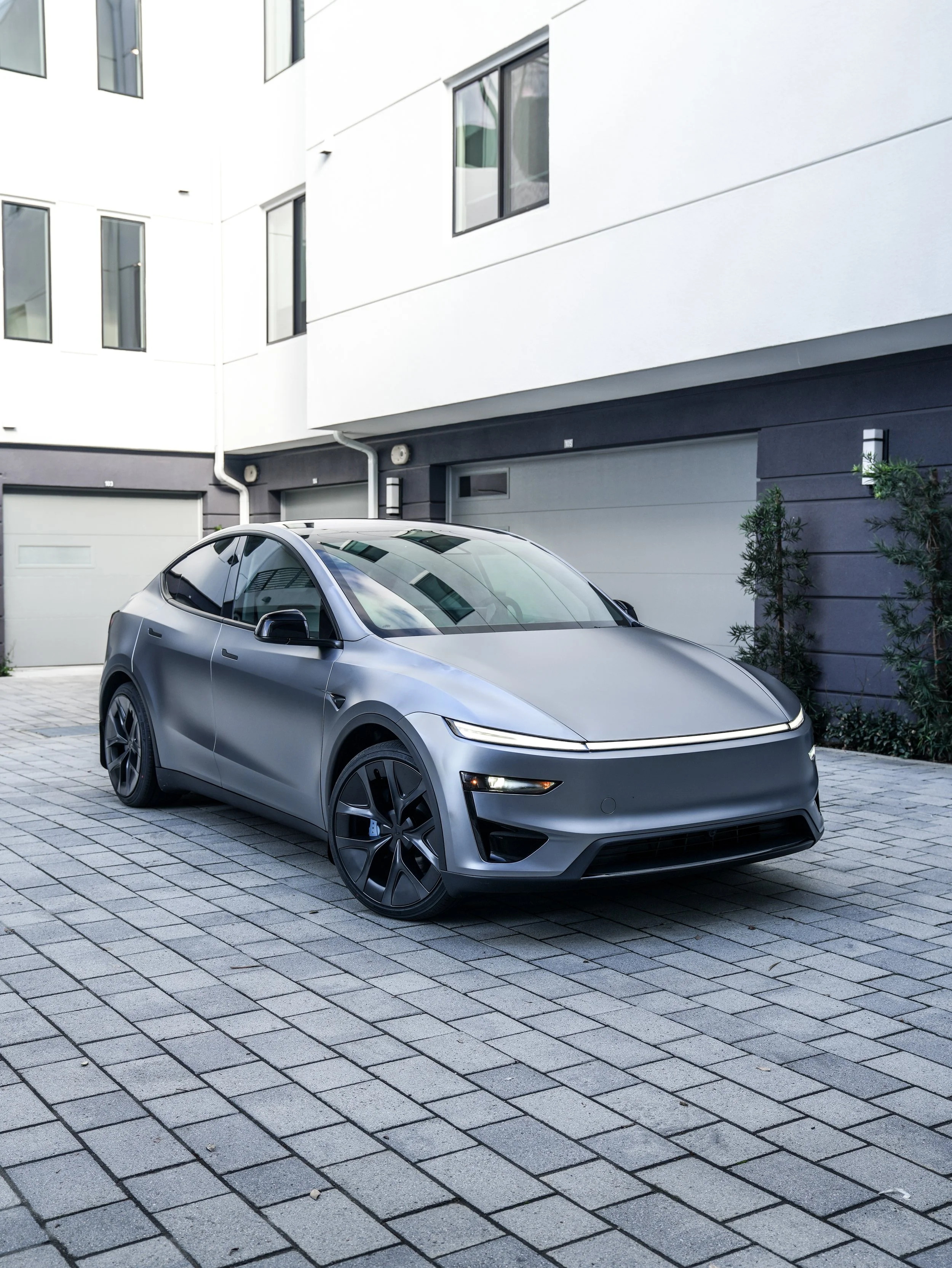 Tesla Model Y photographed by Toyz Detail Studio.