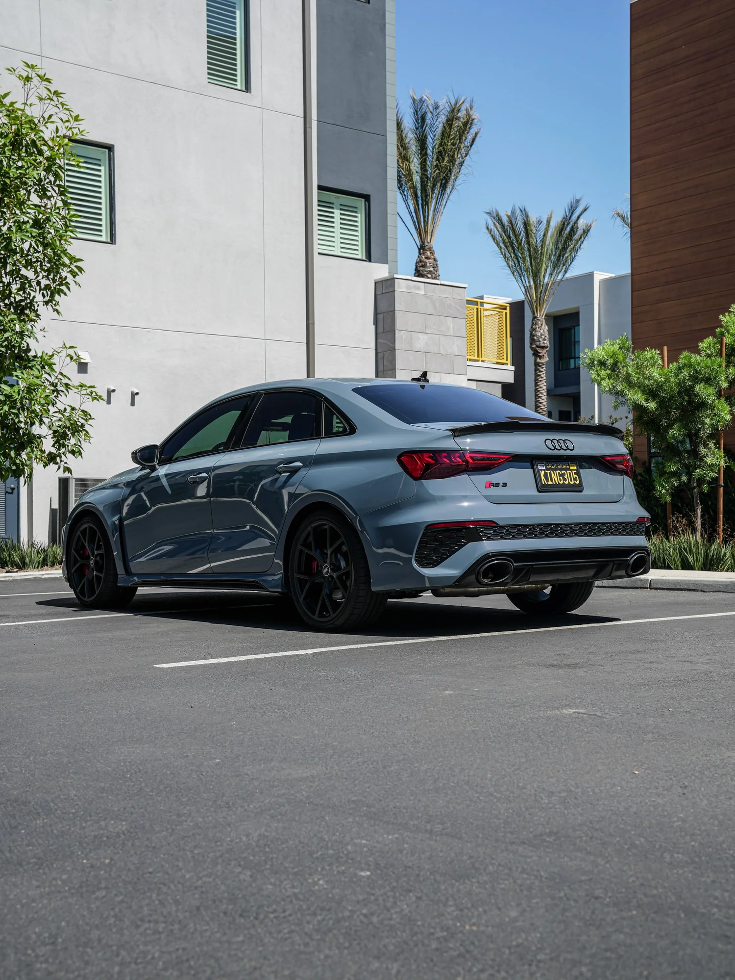 Completed Audi RS 3 XR Plus project in Irvine