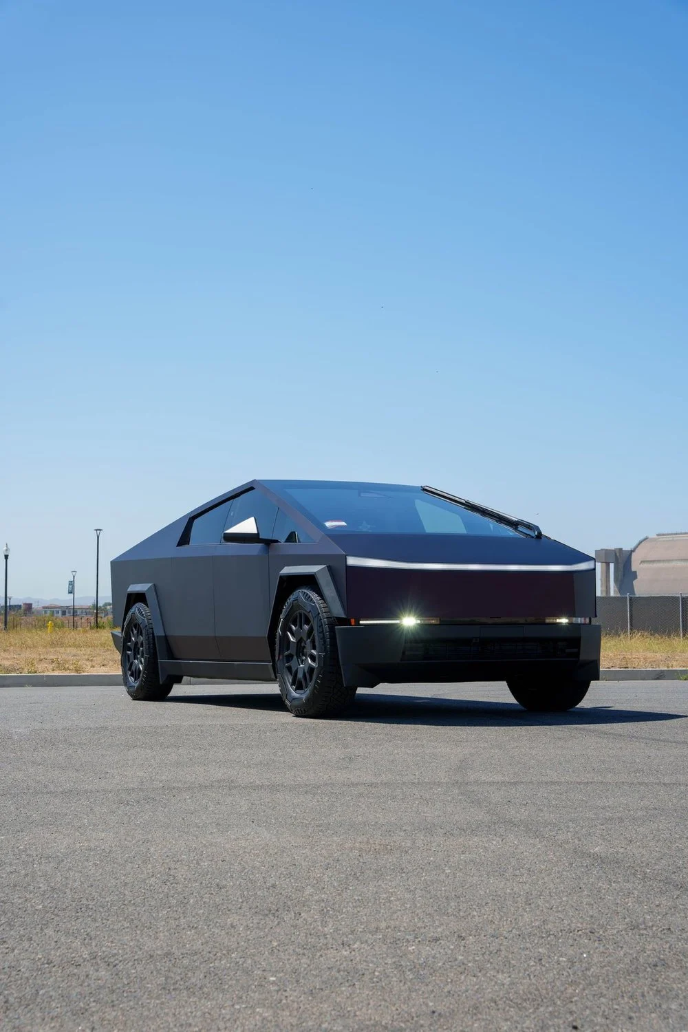 Purple Tesla Cybertruck Full-Body Colored PPF, XPEL XR Plus Window Tint & CarPro Ceramic Coating — Full-Body Colored PPF · XPEL XR Plus Window Tint · CarPro Ceramic Coating