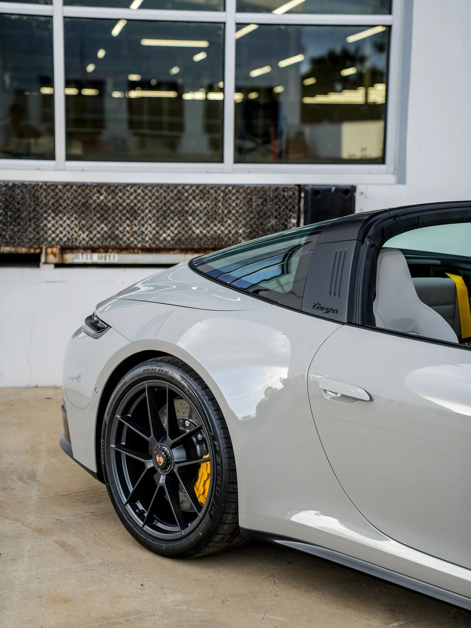Completed Porsche 911 Targa GTS PPF project in Irvine