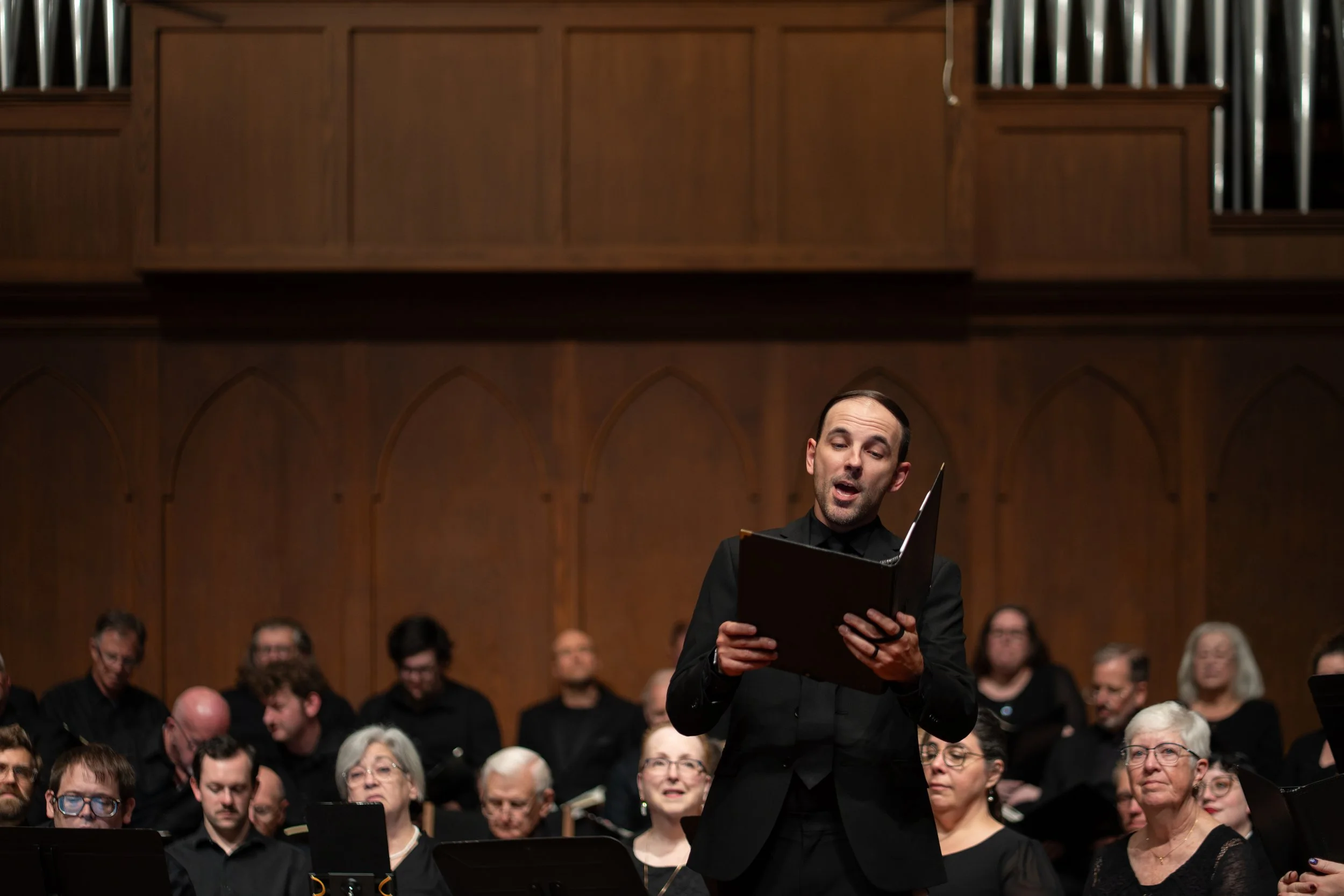 Master Chorale performance photography
