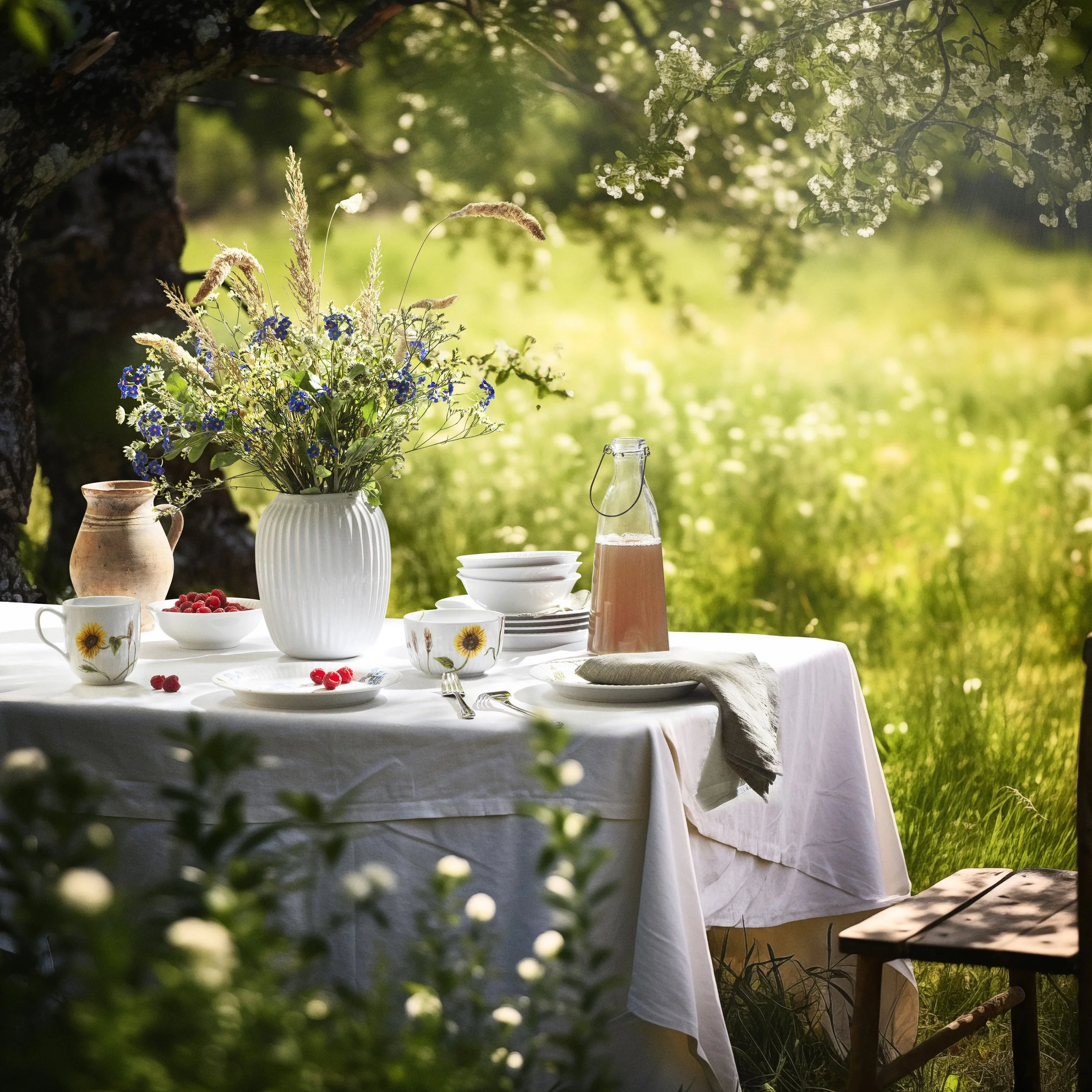 Kähler Hammershøi Summer campaign produced by Scenes