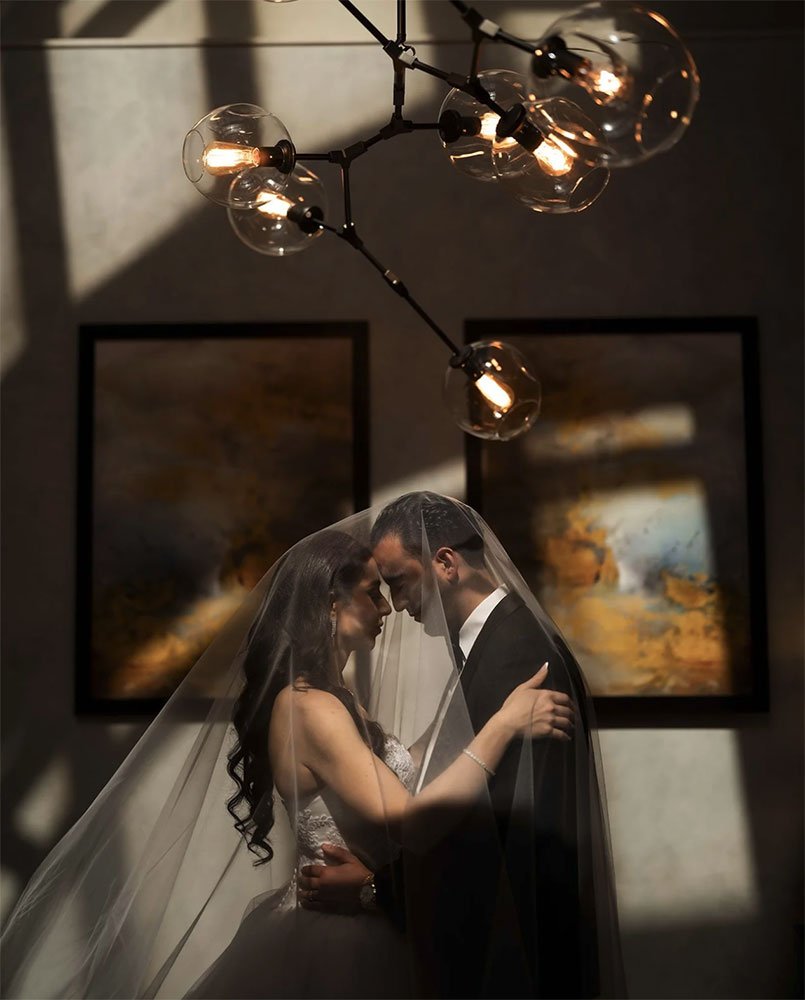 Romantic moment