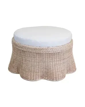 Harbor Cane Desk - Sage