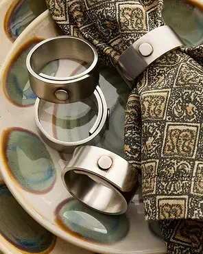 Metal Napkin Ring Sets