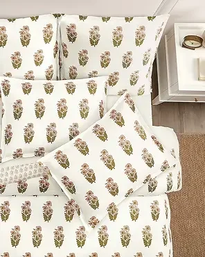 Leila Block Print Sham