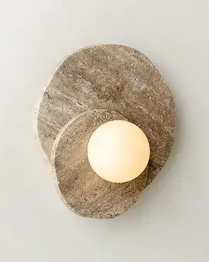 Travertine Wall Sconce