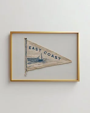 East Coast Pennant Print