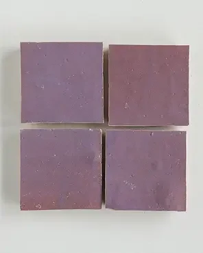 Zellige 4x4 Eggplant Gloss Tiles