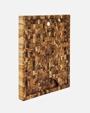 Oiled Teak Butcher Block