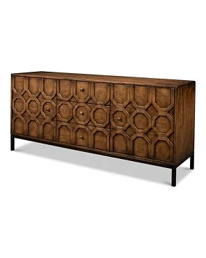 74 in. W Solid Wood Sideboard
