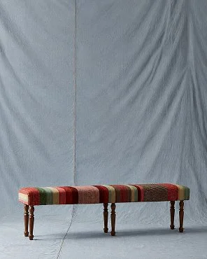 Flatweave Kilim Dining Bench