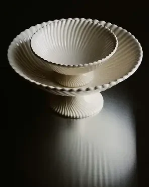Torsade Bowl - Ecru