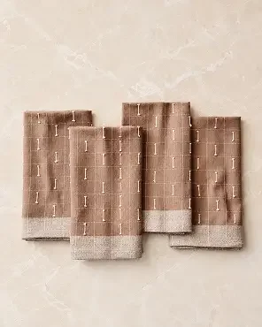 Delicate Grid Napkin Sets