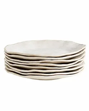 Kiln Dinner Plates by Leanne Ford, Set of 8