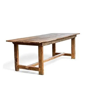 Custom Dining Table of Reclaimed Wood