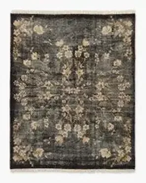 Hand Knotted Floral Rug