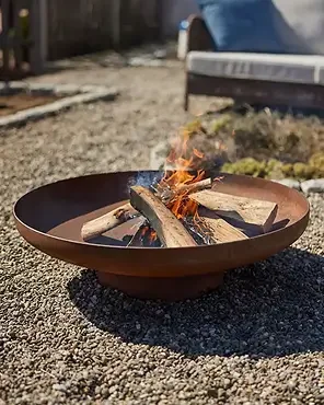 Steel Round Bowl Fire Pit
