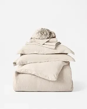 Organic Relaxed Linen Complete Bed Bundle