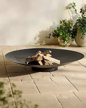 Steel Low Bowl Fire Pit