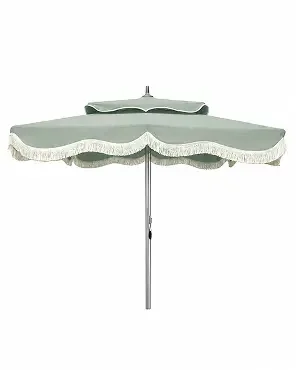 French Country Canvas Spa Sunbrella Umbrella