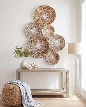 Coastal Wall Basket Set
