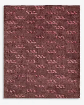 Hand-Loomed Viscose Rug
