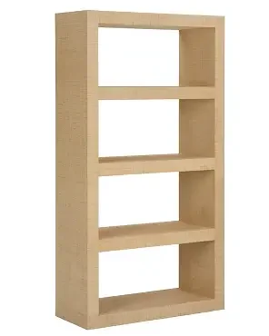 Raffia Book Shelves