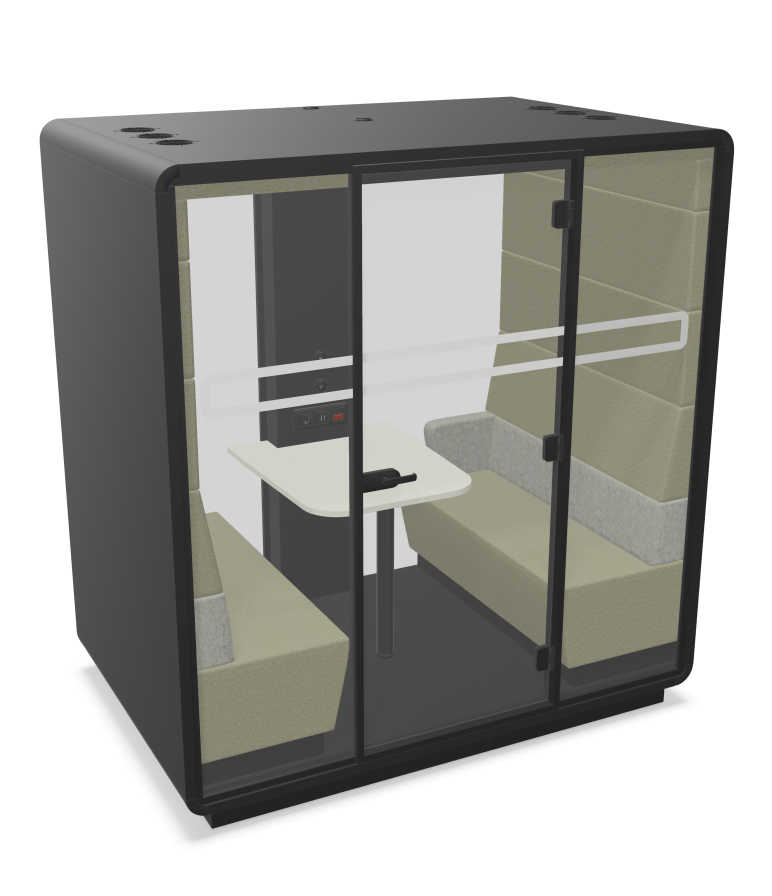 Mikomax HushMeet — example 3D configuration