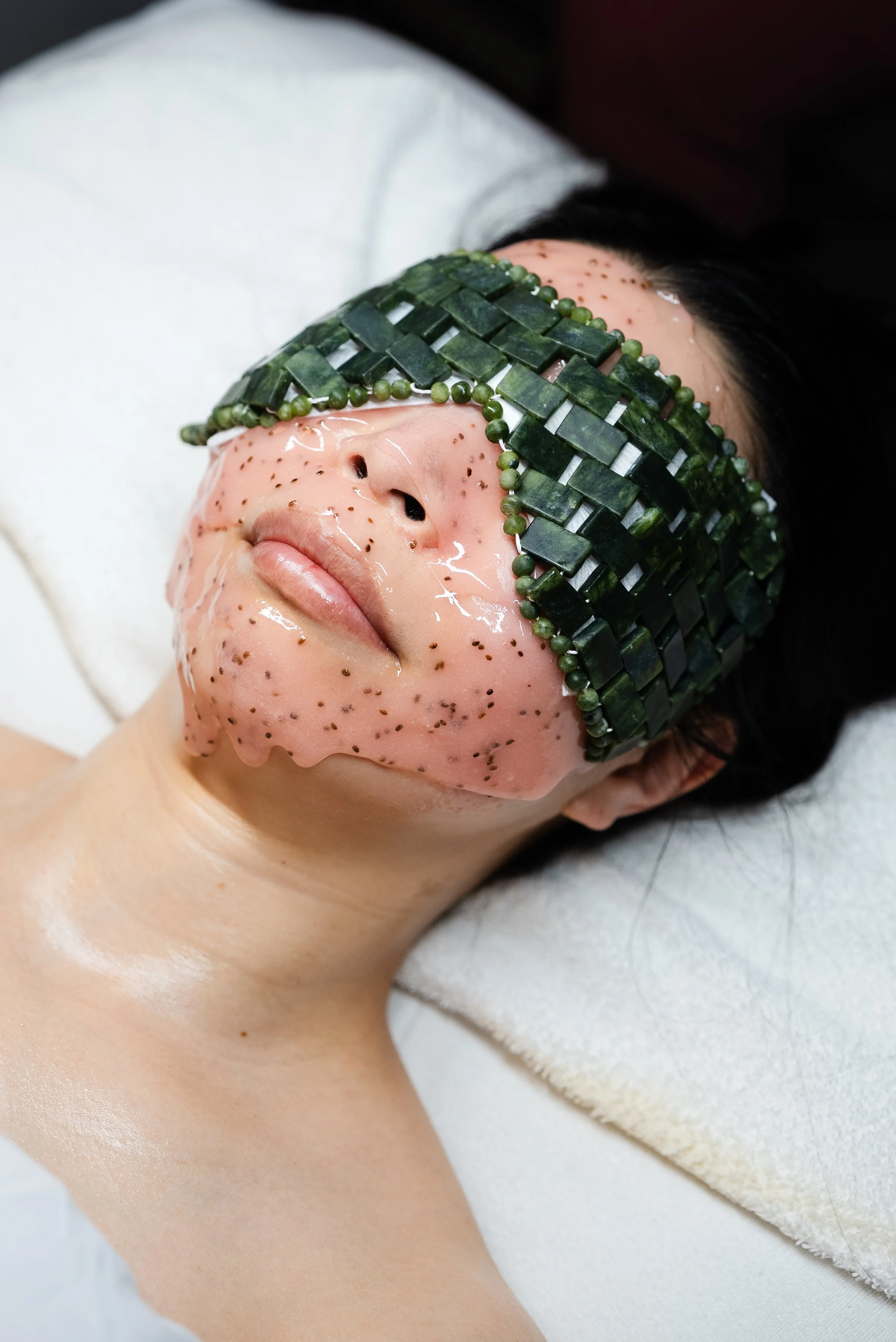 Curated Facial Bar social content