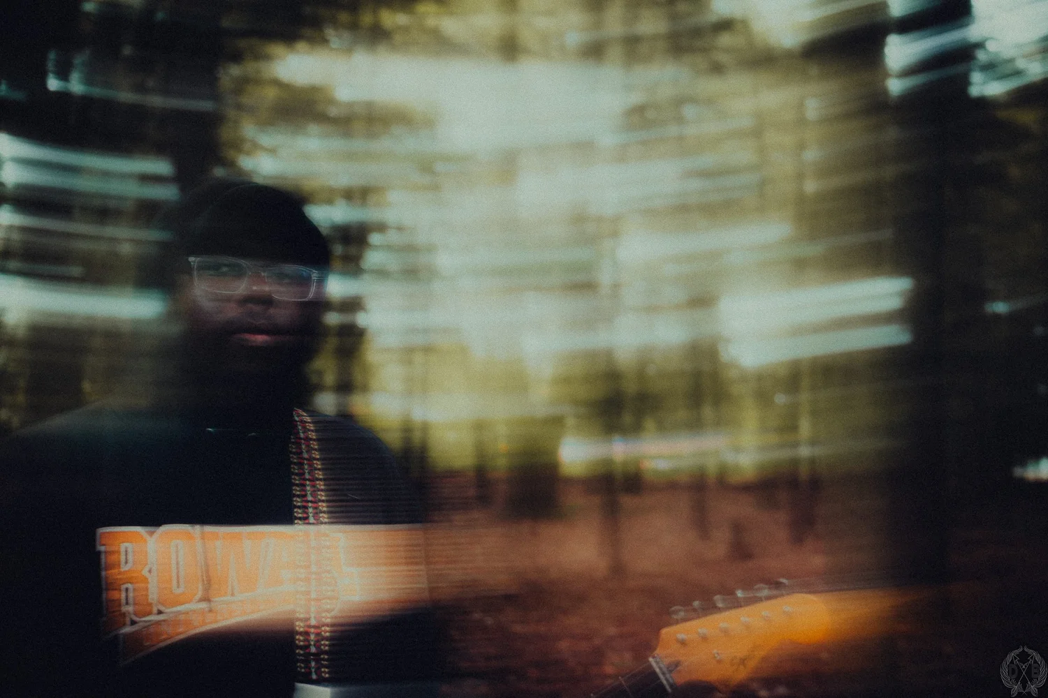 Blood Roses band members photographed for artist promotional imagery