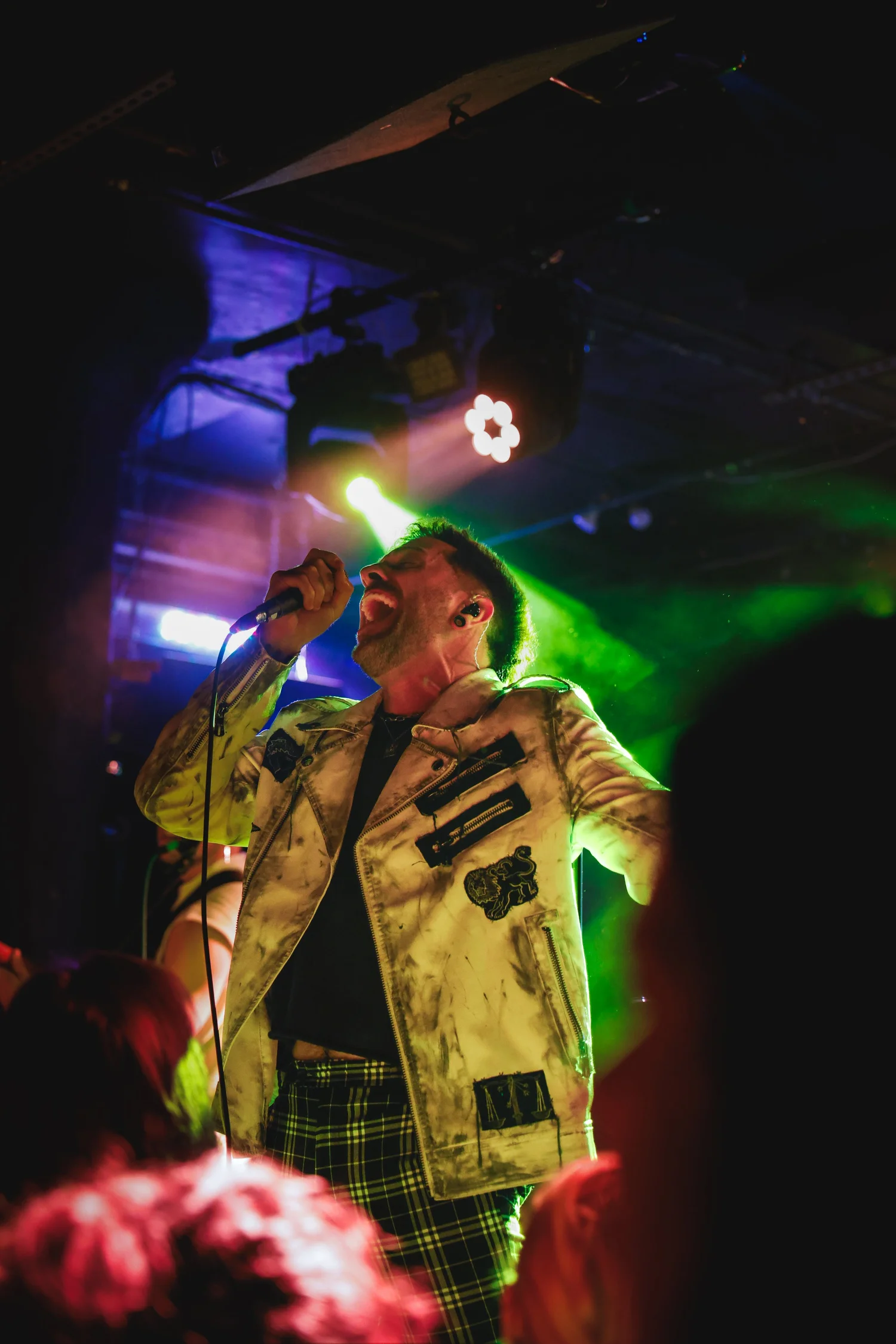 Stray View concert photograph showing movement and atmosphere