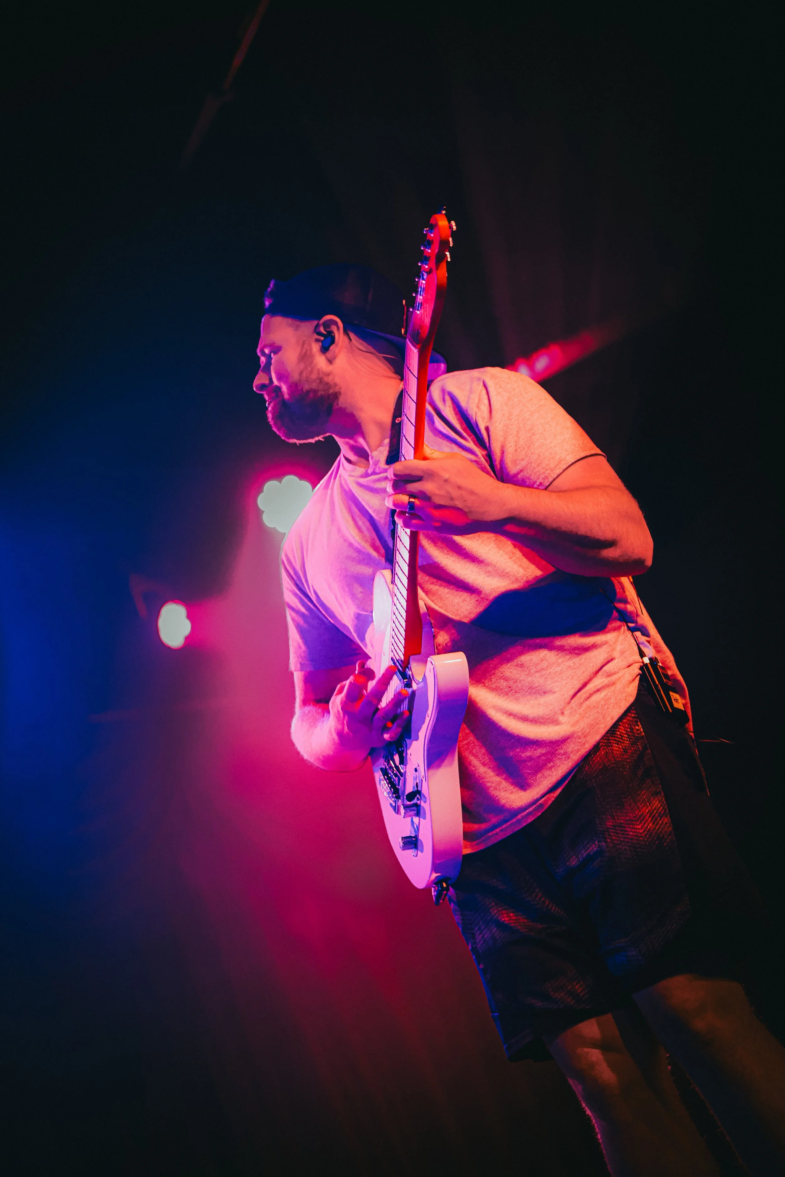 Driveways performing live on stage at Brooklyn Bowl Philadelphia