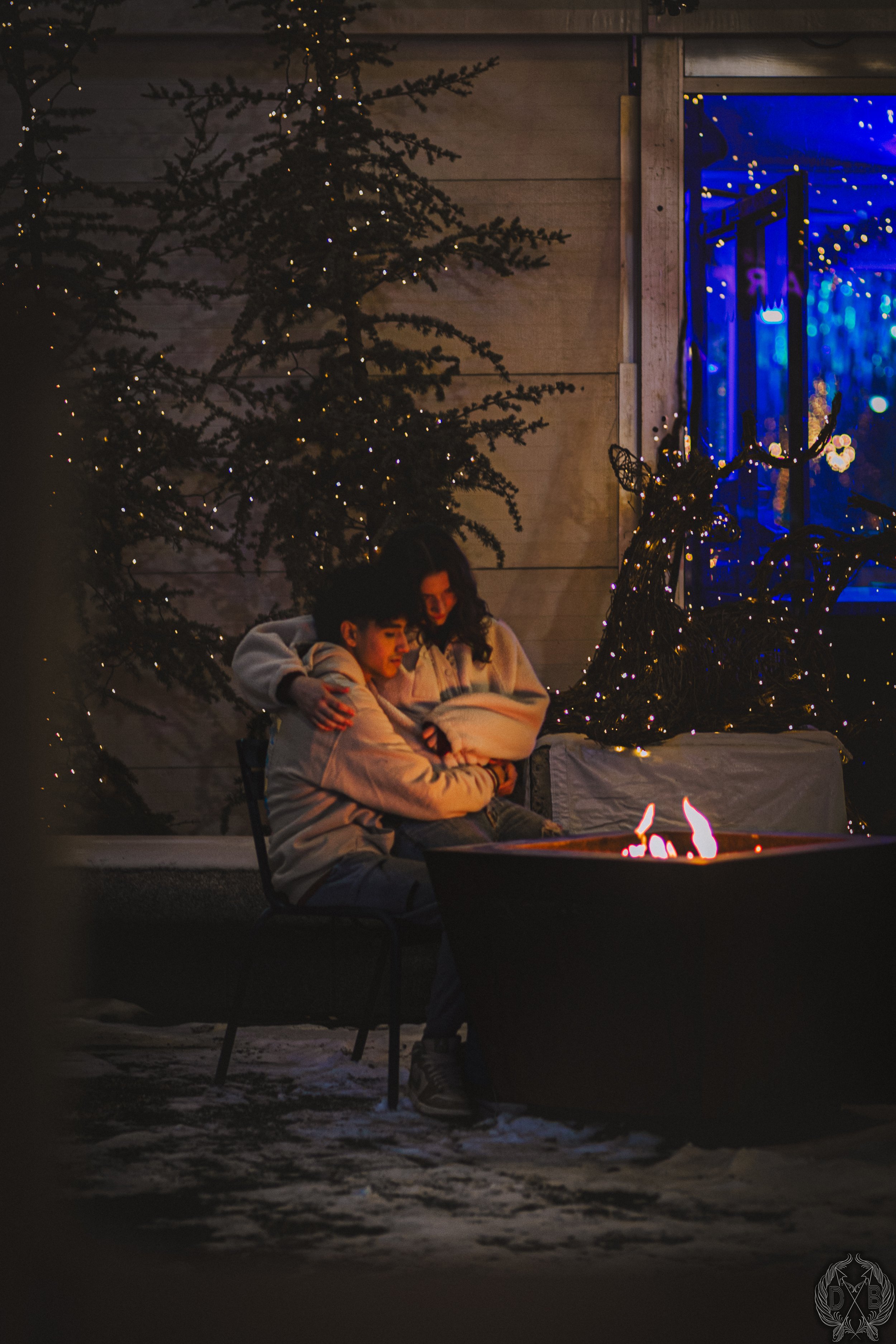 Natural couples portrait by Drew B Photography