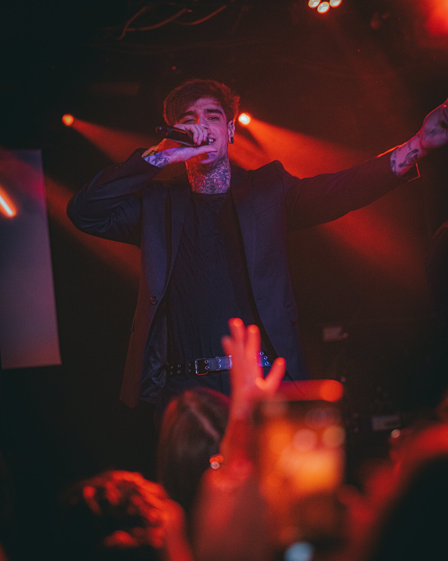 Melrose Avenue performing live on stage during a concert