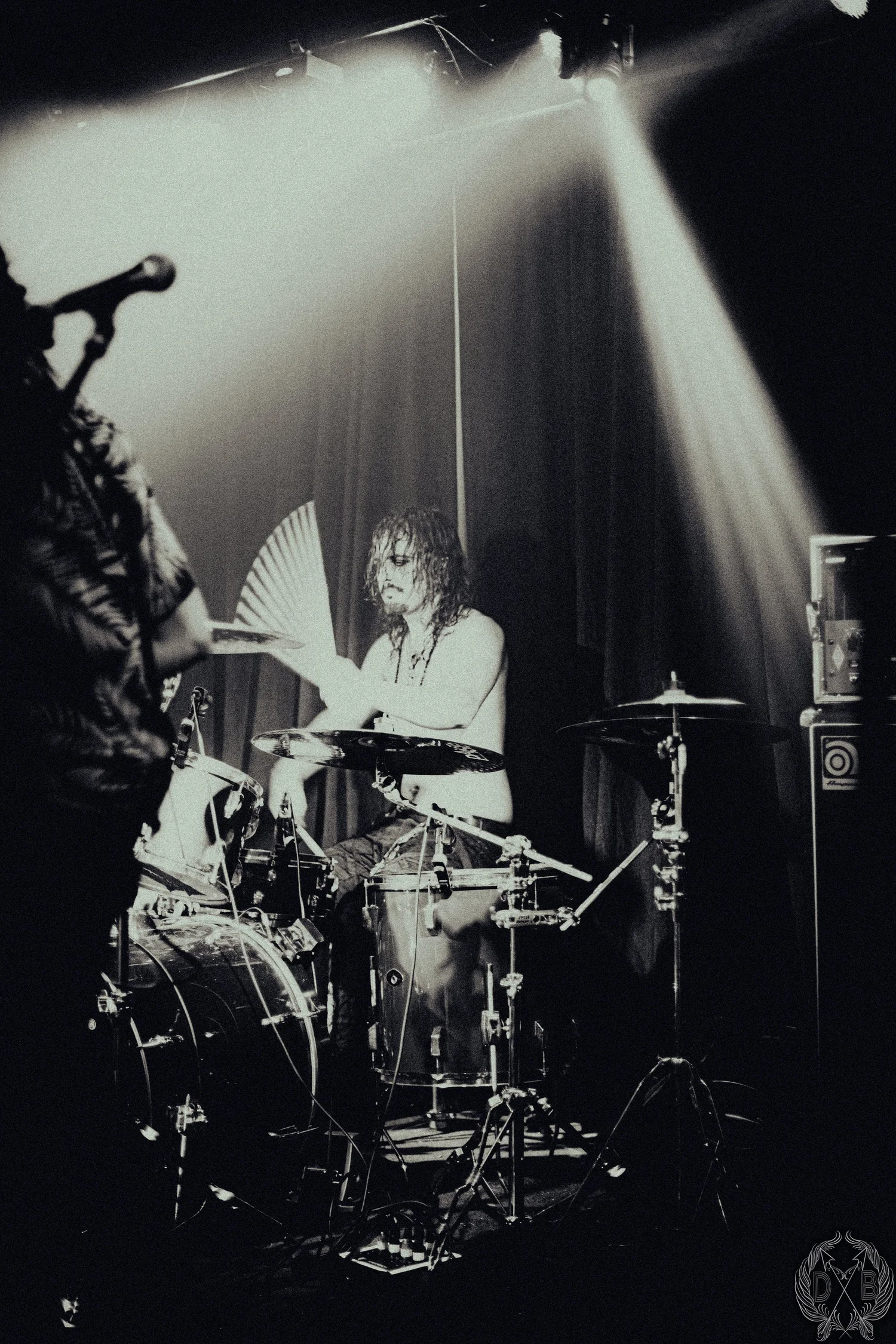 Misery! performing live on stage during a concert