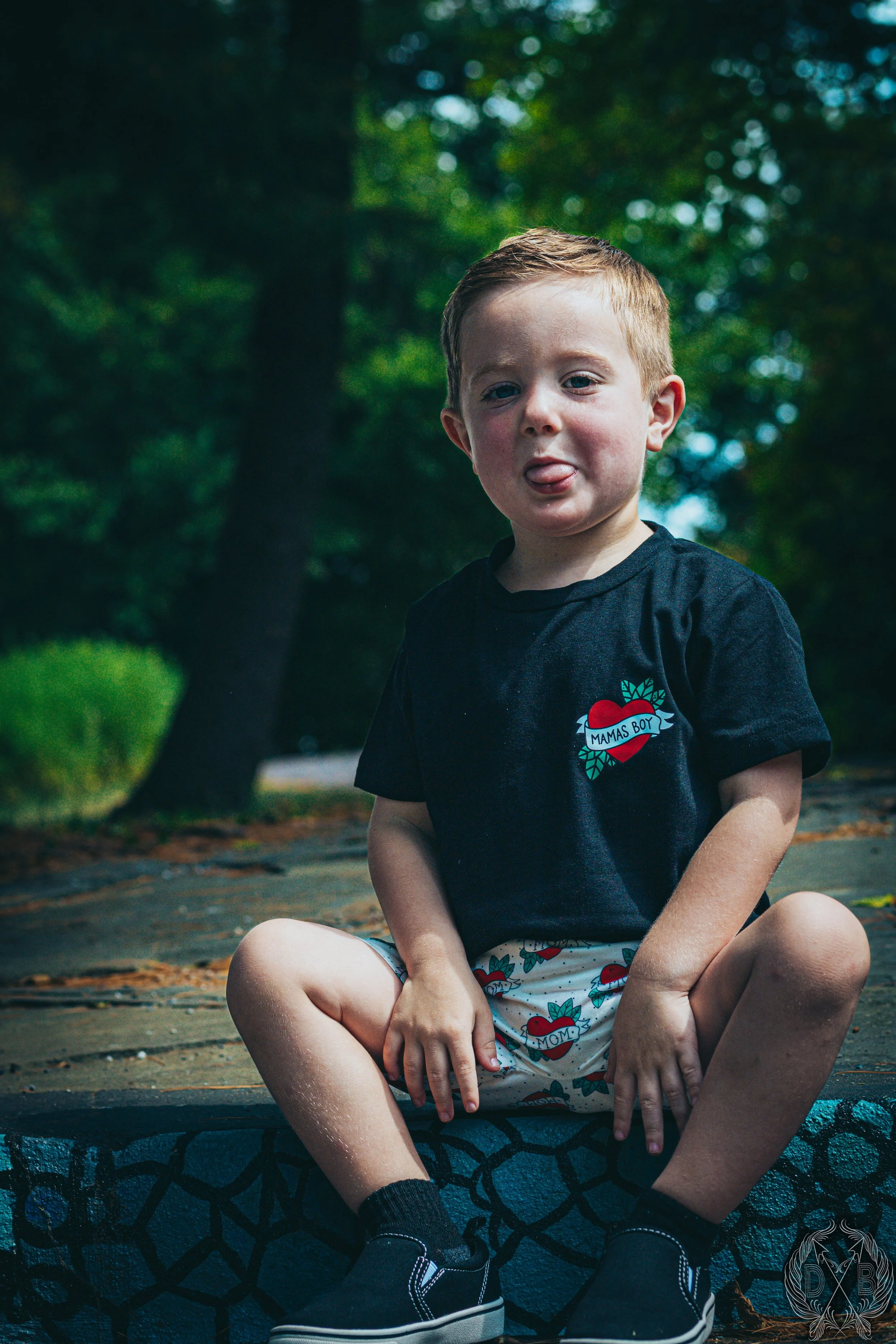 Family session portrait by Drew B Photography