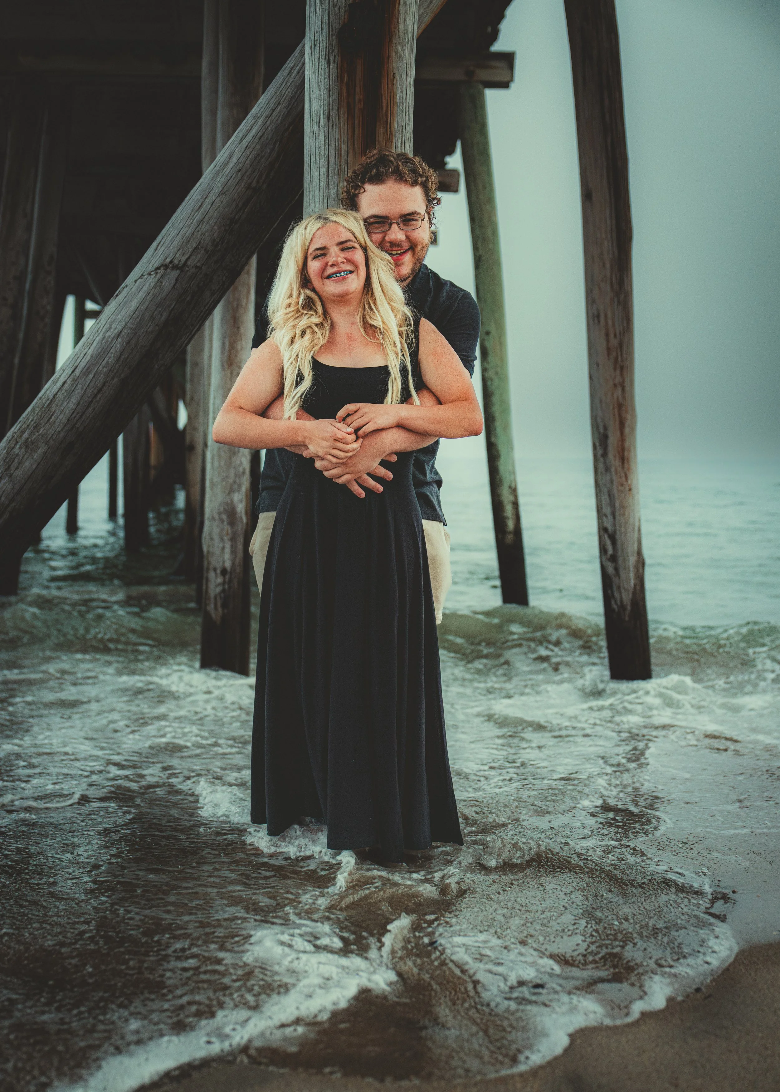 Bella and Jacob during their couples photoshoot
