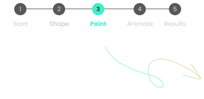 The steps of Masterpiece X's Generate AI