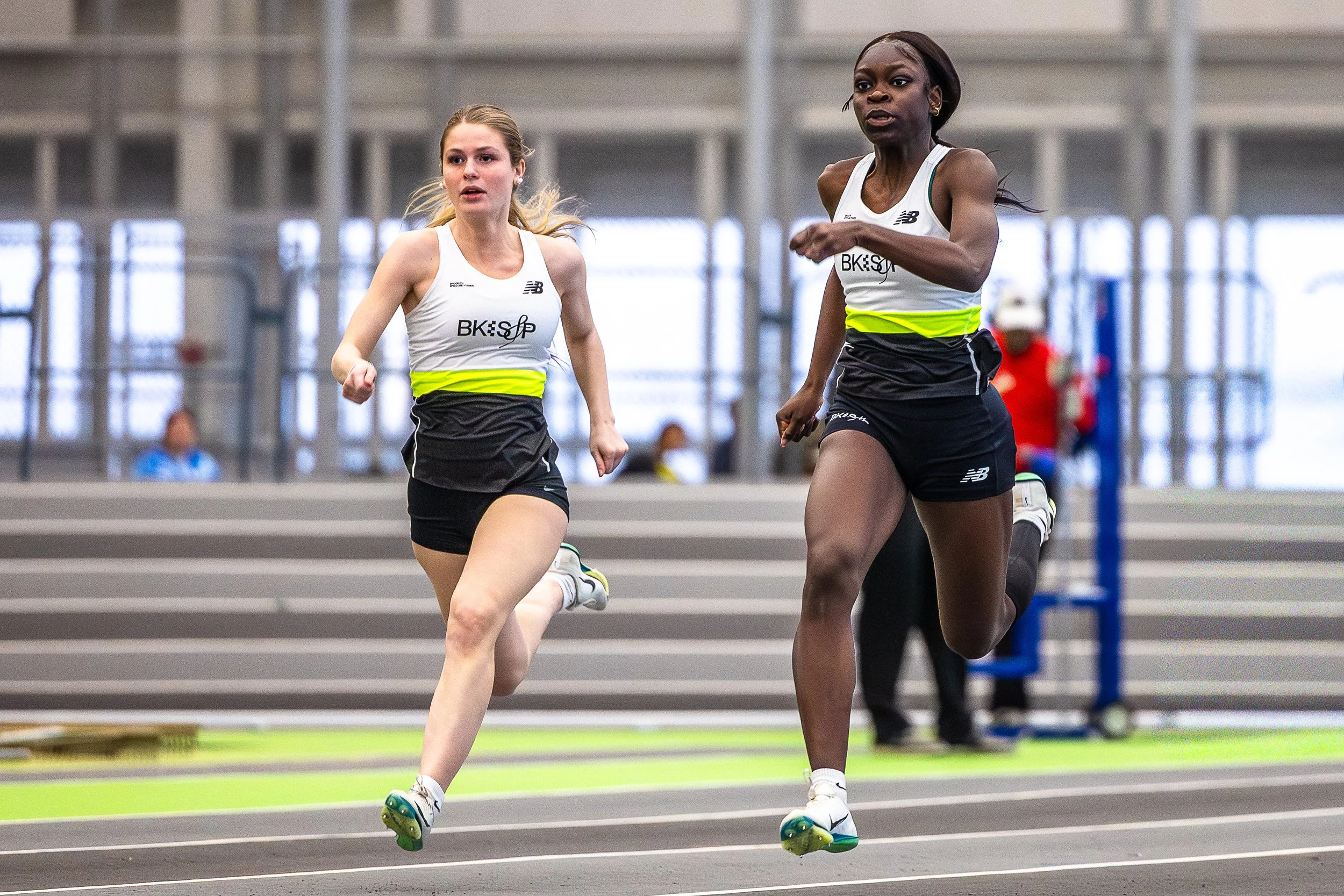 Brooklyn Speed and Power team group photo on the track
