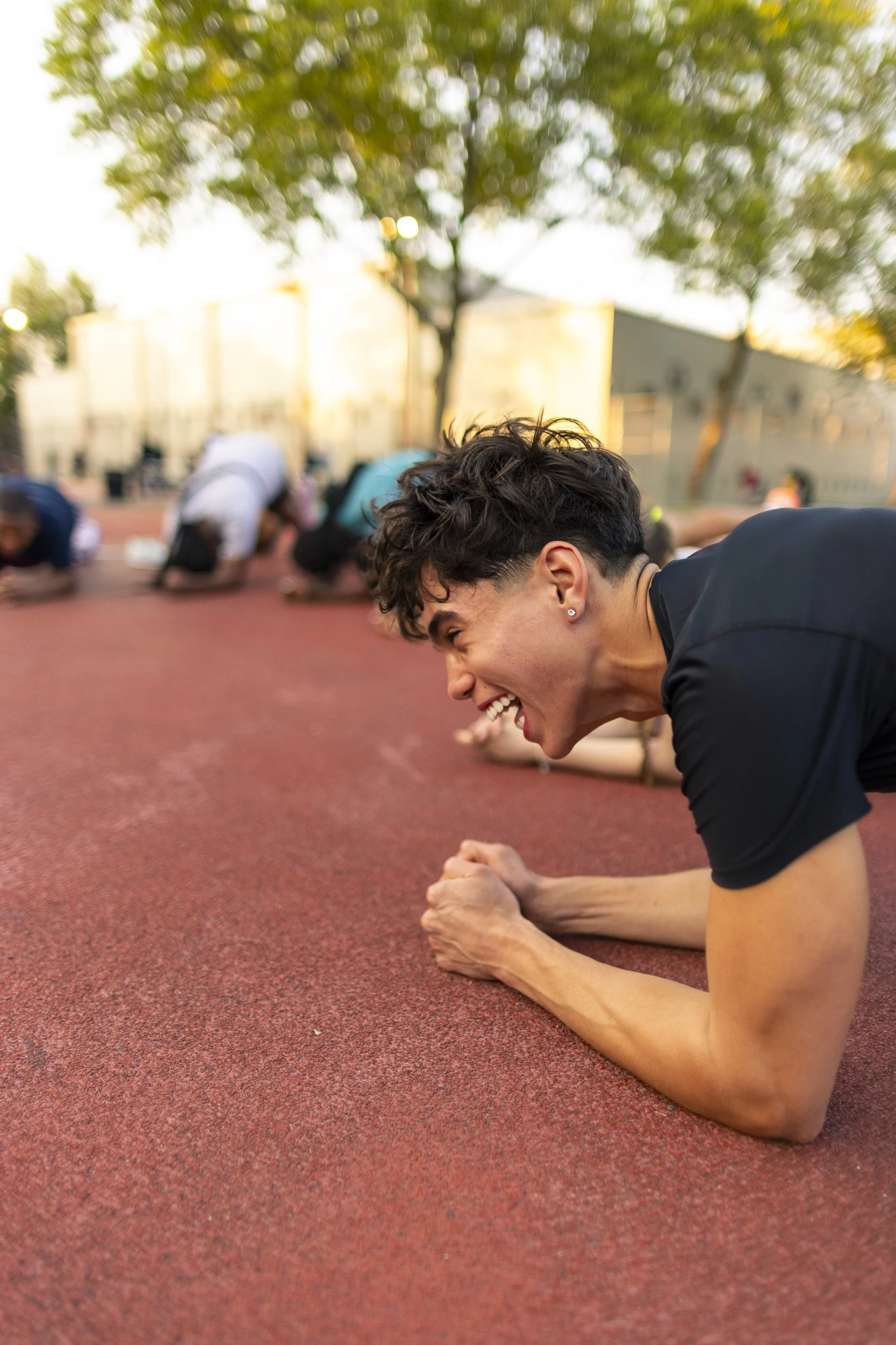 Brooklyn Speed and Power relay team at a meet