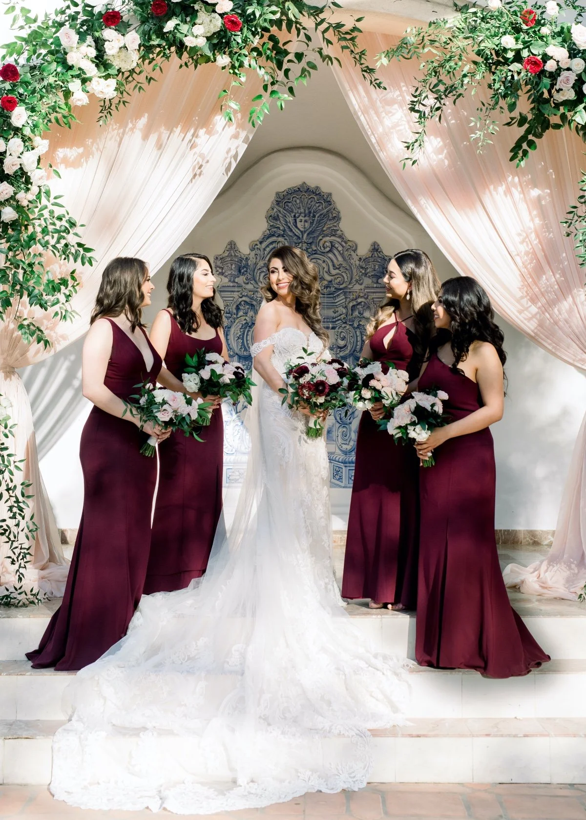 Laptop showing a personalized wedding music plan and reception timeline document